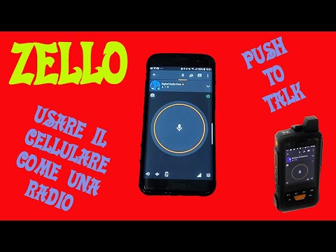 ZELLO - come trasformare il cellulare in un walkie talkie - applicazione gratuita - uso libero