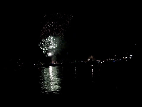 Fuochi d'artificio alla Festa del Redentore Venezia