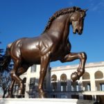 A Milano la più grande statua equestre del mondo, il cavallo di Leonardo