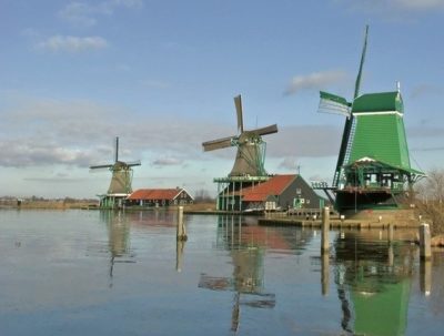 Olanda - Il percorso dei mulini lungo il fiume Zaan