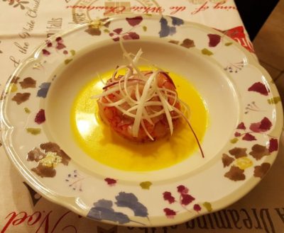 gamberi salsa tuorlo uovo ricetta cannavacciuolo cover