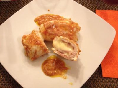 involtini pollo prosciutto cotto emmental cover