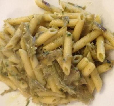 penne carciofi cover