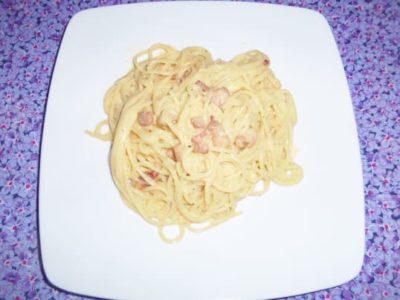 spaghetti carbonara cover