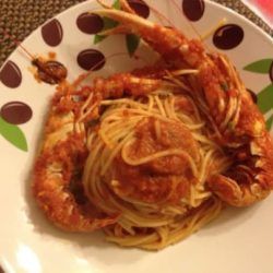spaghetti-scampi