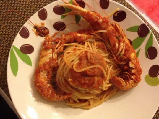 spaghetti-scampi