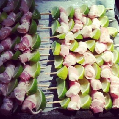 spiedini gamberi lime cover