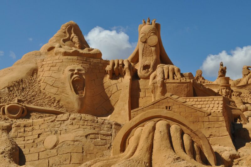 sculture sabbia jesolo