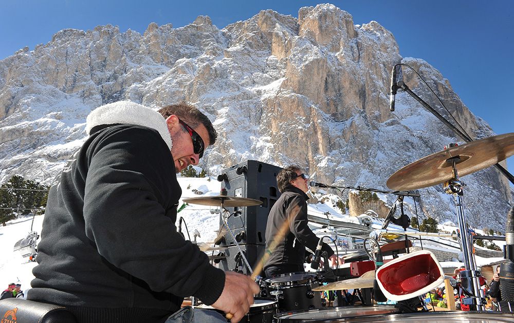 rock dolomites val gardena